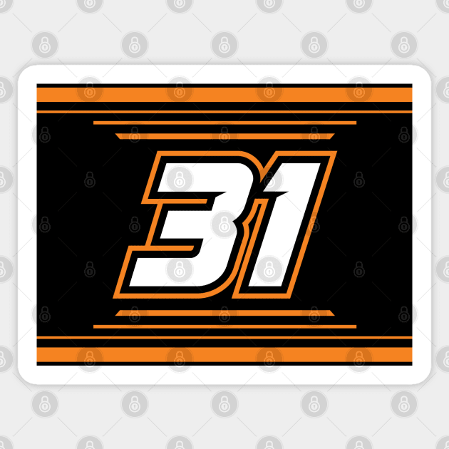 Daniel Hemric #31 2024 NASCAR Design Sticker by AR Designs 